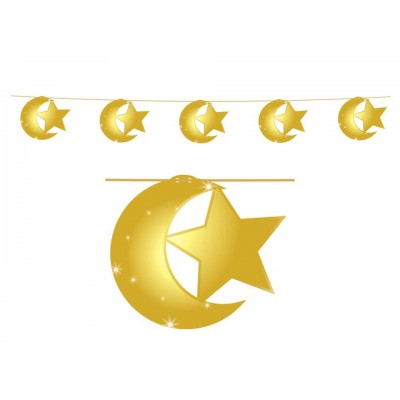 Hanging Display - Moon & Stars